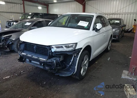 2018 Audi Q5 из США, поврежденный, VIN WA1BNAFY6J2242403